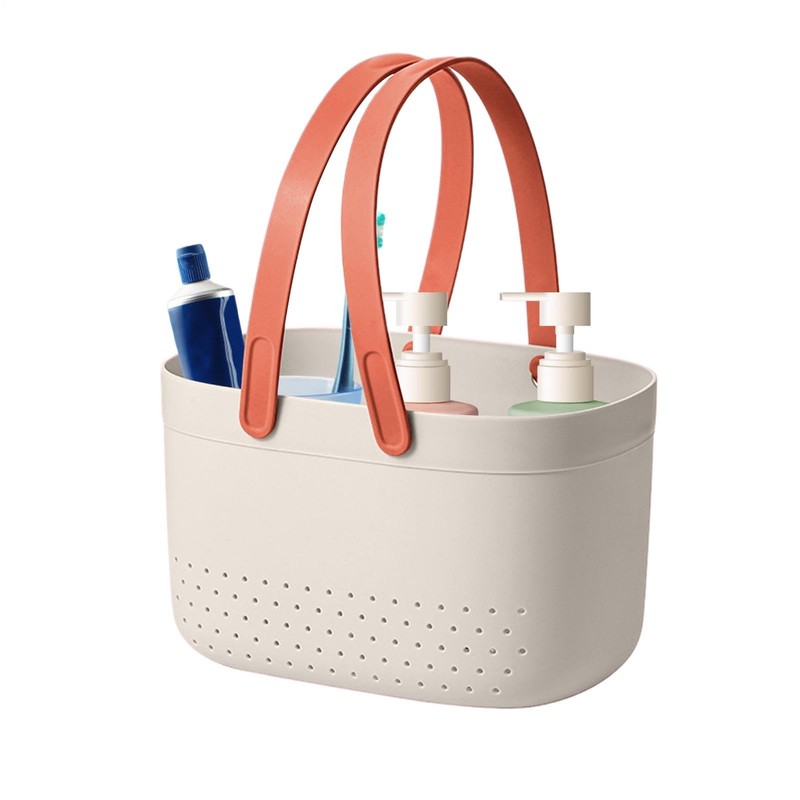 Bathroom Toiletry Basket,Drainage Box for Shower - Draining Organizer for