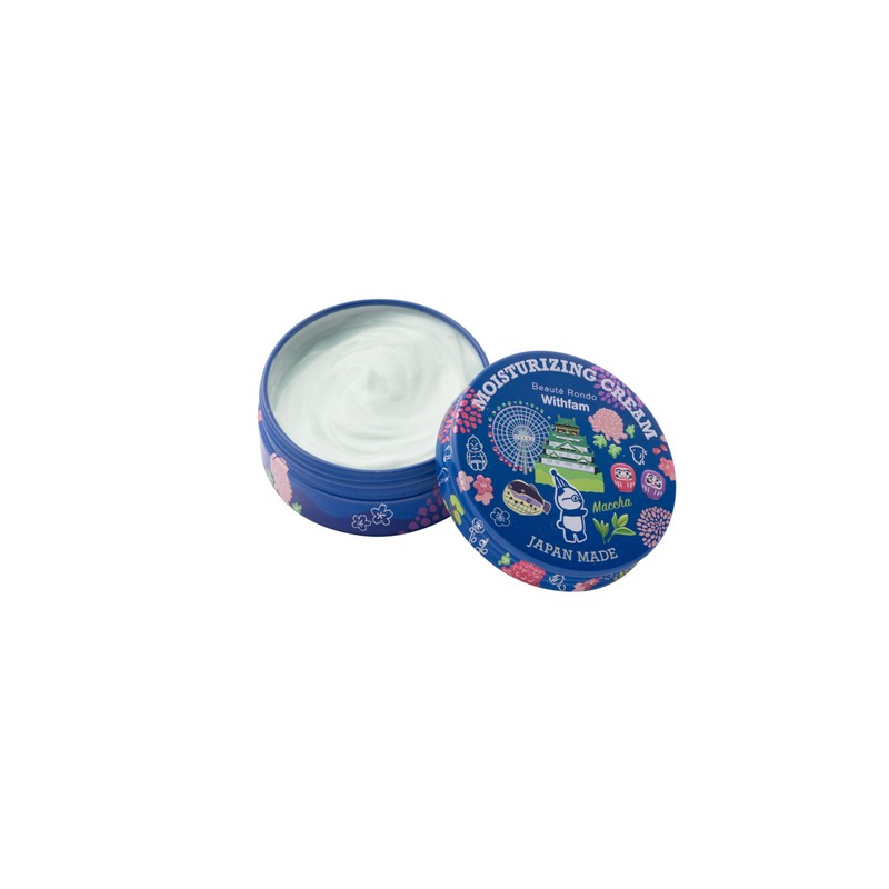 Beauty Terondo Withfam Moisture Cream, Yutaka Green Tea Scent, Family