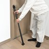 HonesaLoc 2-in-1 Door Security Bar & Sliding Patio Door Stopper