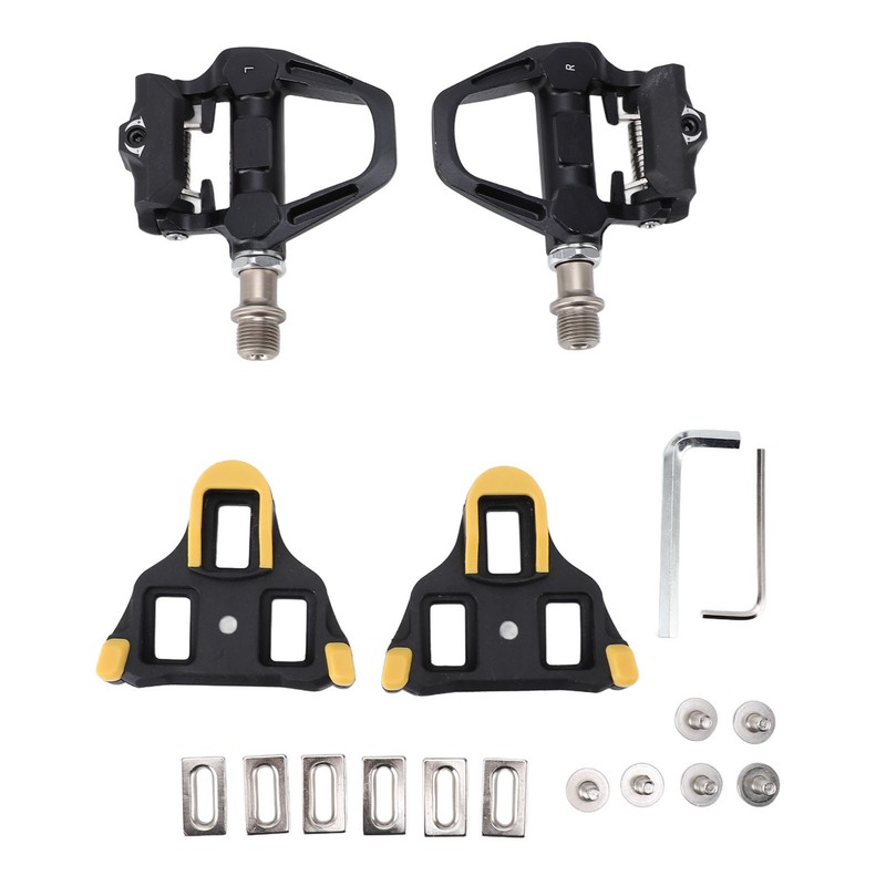 Clipless Pedals 9/16 Inch Molybdenum Steel Axle Bearing Adjustable Tension