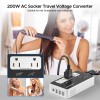 Key Power 2000W Step Down Converter, 220V to 110V International