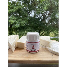 Bixa Powder Microbial Rennet For Cheese Making | Vegetarian | Milk Coagulant | Non GMO | Cuajo en polvo Bixa | CUAJO PARA QUESO | 3.52 oz.