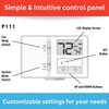 Lux Pro Non Programmable Thermostat for Home; Backlight Digital Energy