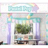 Teacher Created Resources Pastel Pop Stars Die-Cut Border Trim