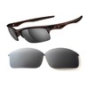 Galaxy Replacement Lenses For Oakley Bottle Rocket Sunglasses Titanium Polarized