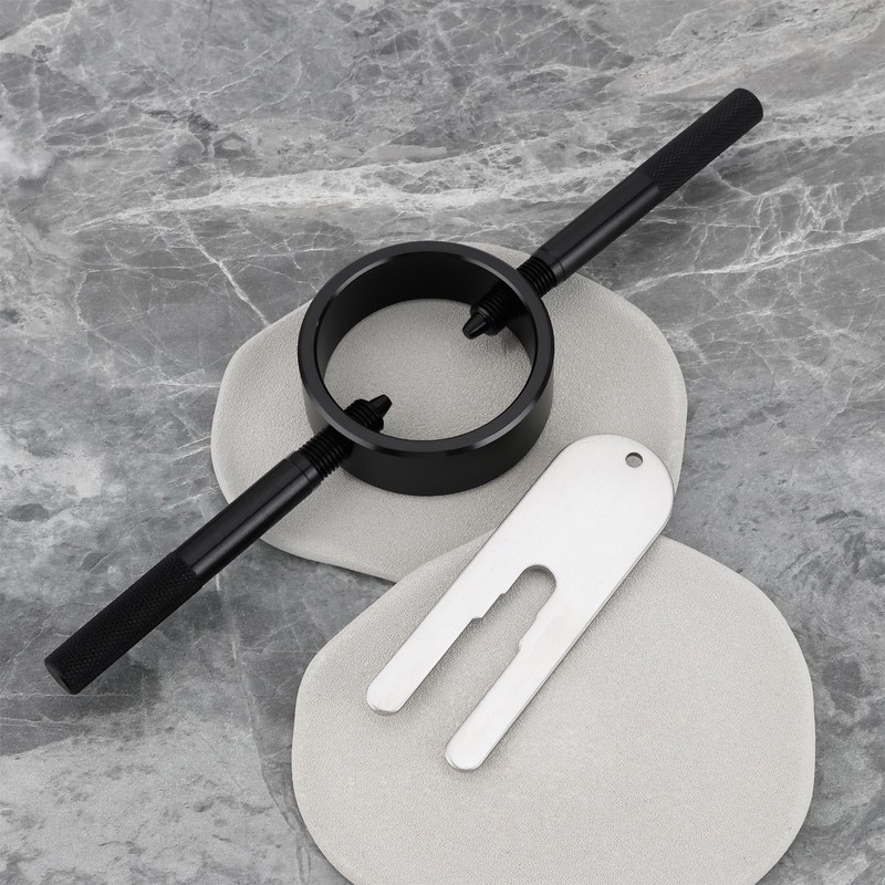 ECSiNG 1 Set Motorcycle Fork Spring Compressor Kit Compatible with