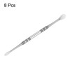 HARFINGTON 8 Pcs Wax Carving Tools 4.8" Double Ended Stainless