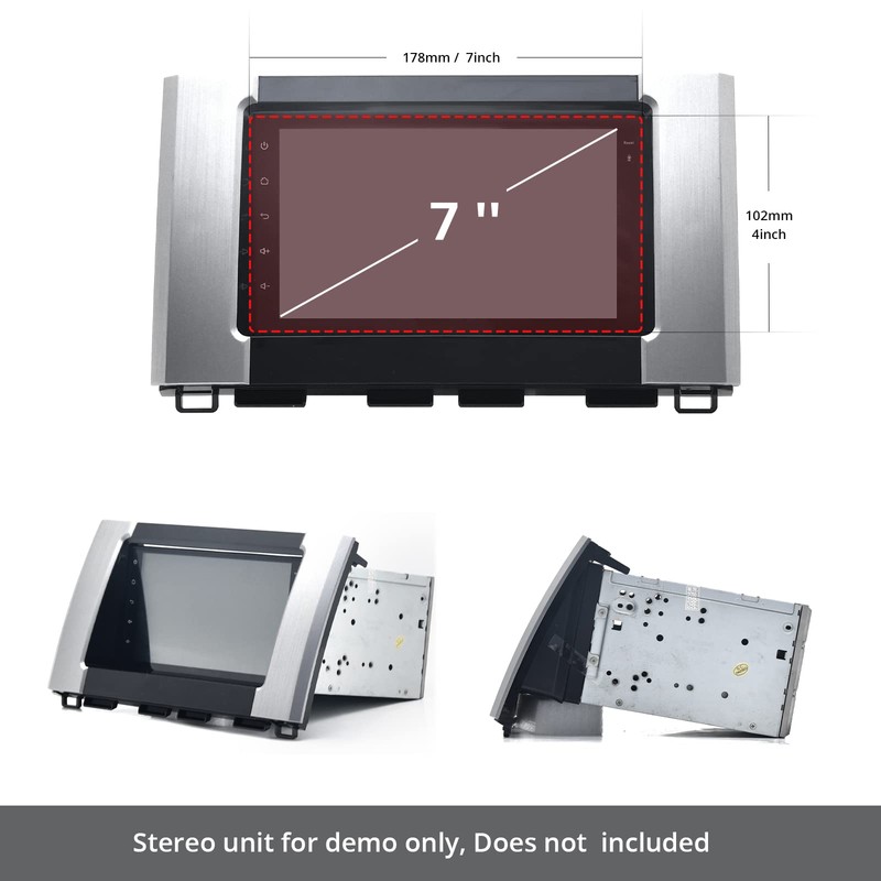 Dasaita 2Din Dash Kit for Toyota Tundra 2014-2021 w/Metal Brackets