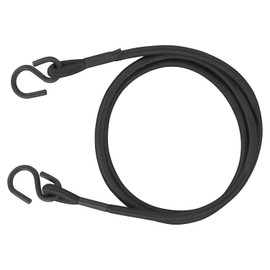 6FT & 3FT Long Heavy Duty Elastic Bungee Straps, 72-Inch/36-Inch Long Luggage Rope Tie Downs Cable Bungee Cords with Hooks for Camping, Tarps, Bike,Cars,Roof Racks,Tent Transport Locking