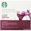 Starbucks Caffe Verona, Dark, K-cup Portion Pack for Keurig K-cup