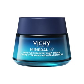 Vichy Minéral 89 Crema Recuperadora De Noche con Melatonina Pura 50ml Para Todo Tipo De Piel Uso Antes de Dormir