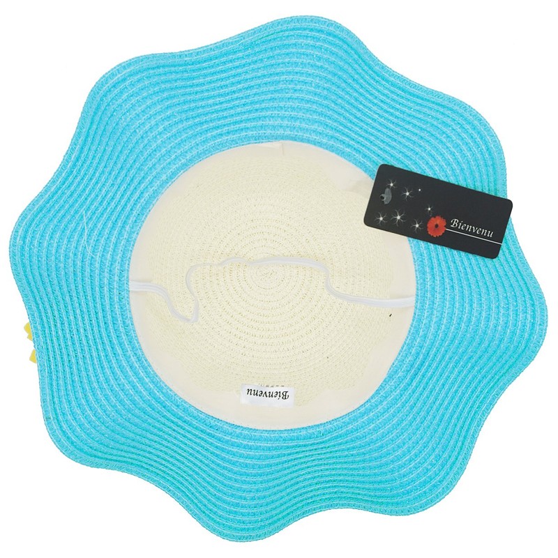 Sombreros de sol de ala grande para niños, multicolor, para
