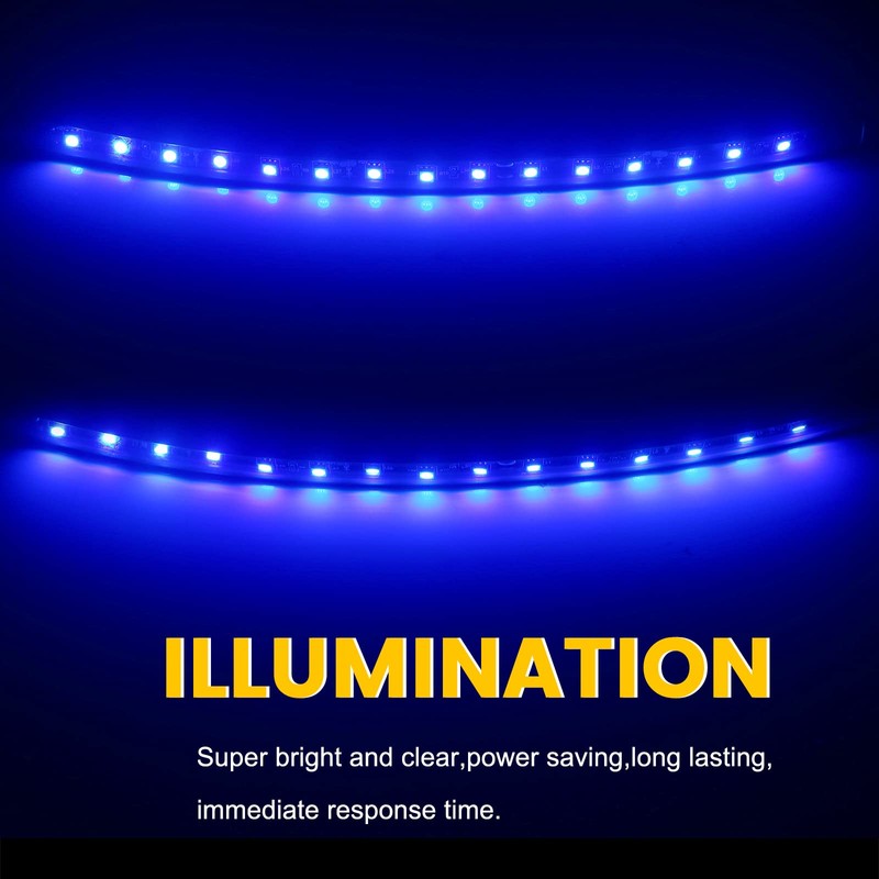 YM E-Bright Upgrade Blue Golf Cart Lights Car Underglow Led