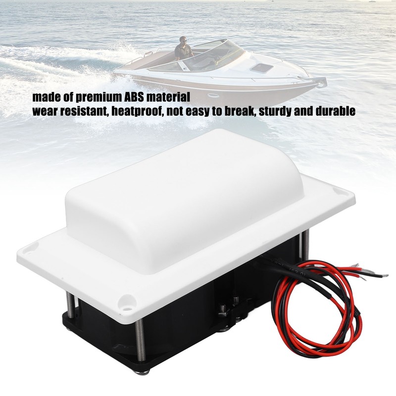 RV Exhaust Fan 12V Motorhome Side Air Vent Fan High