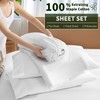 AiAngu 100% Egyptian Cotton King Size Sheets Set - Luxury