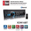 Dual Electronics radio bluetooth remote control AM-FM USB FRONT AUX