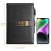 Kesote A5 Diary with Lock Leather Cover Lock Notebook Lined