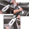 3 Pieces Decanter Cleaning Brush Flexible Bottle Scourer and 400