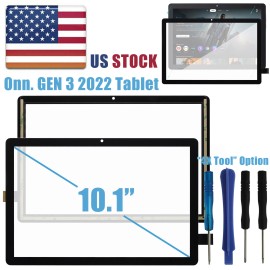 For ONN 10.1" Gen 3 Surf 2022 Tablet 100071485 Touch Screen Digitizer Glass USA - onn. 10.1 " Gen 3 2022-10001485