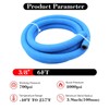 Fuel Line Hose 6AN 3/8" High Pressure Hose 750PSI for