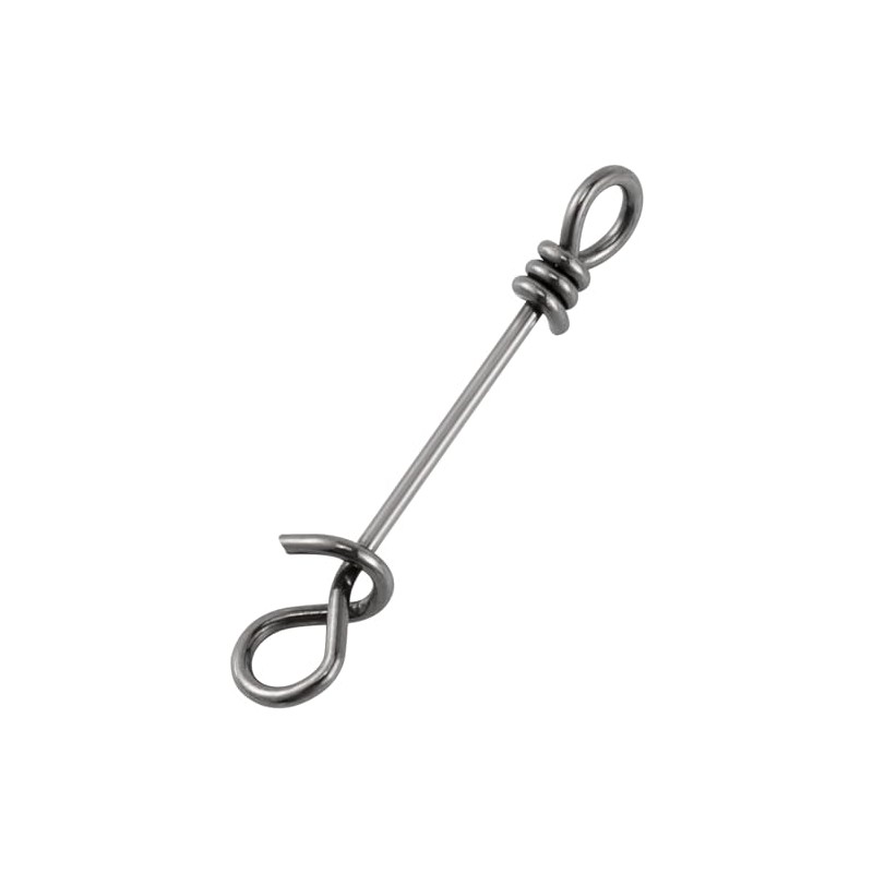 Fast attach quick change fishing clips connecter link | stainless
