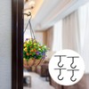 BTBHIHO 4 Pack Ceiling Hooks for Hanging Plants, Metal Ceiling
