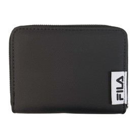 Fila Wallet, Mini Round Zipper, Men's, Women's, Unisex, Black