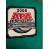 APA Pool Players 2008 Local Team Championship Patch Table Marker