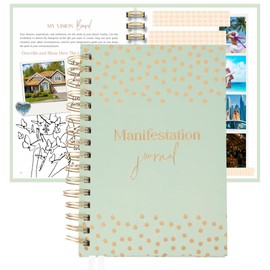 369 Manifestation Journal for Women 2025: Guided Goal and Productivity Planner to Manifesting Your Dream Life | Attract Abundance with Daily Self-Care and Gratitude Journal (Sage Green)