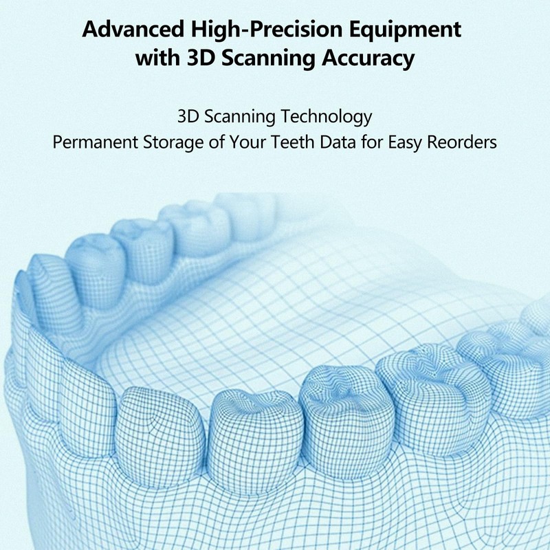 Custom Retainer, Clear Replacement Dental Retainers for Teeth, BPA &