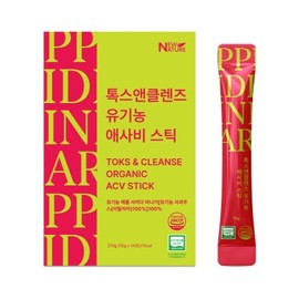 THREE [New Nature] Tox & Cleanse Organic Asabi Stick (15gx14 packs)