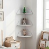 Cloud Floating Corner Shelves, Set of 3 Cloud Corner