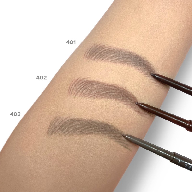 LAMEL INSTA Micro Brow Pencil - Ultra-Fine, Waterproof, Easy-to-Use, Precision,