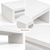 Computer & Laptop Riser Shelf for Desk Storage – Wooden