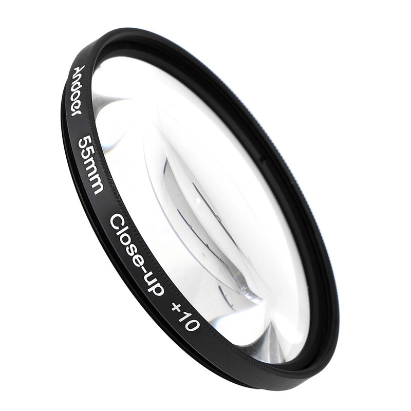 Andoer 55mm Macro Close-Up Filter Set +1 +2 +4 +10