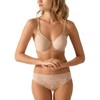 Empreinte Melody Seamless Bra 36E, Caramel
