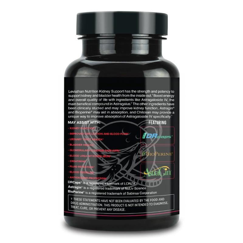 Leviathan Nutrition Kidney Support with Astragaloside IV | Optimal Kidney
