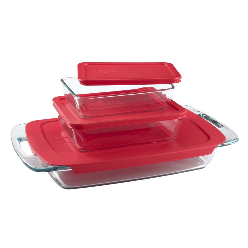 Pyrex Easy Grab 3-Quart Oblong Baking Dish