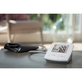 Ecomed BU-92E Digital Upper Arm Blood Pressure Monitor - Home Use Heartbeat Detector - Hypertension Indicator - WHO approved with Arrhythmia Display - 2 Users -60 Memory Slots each - 23205