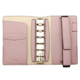 Brelio System Notebook Morbido Vertical Belt Mini 6 Ring Diameter 20 mm Cypria Gardenia 760