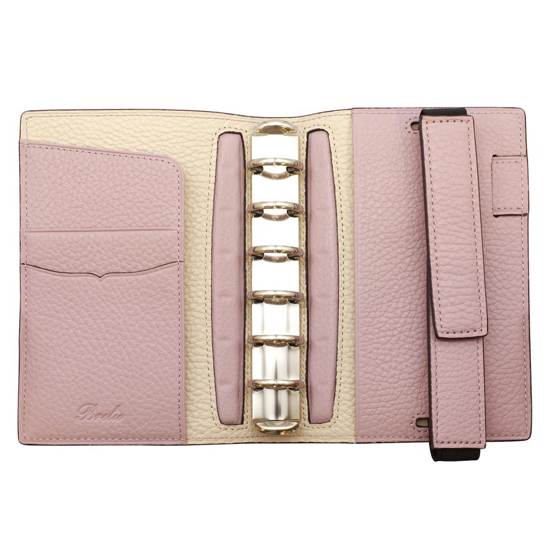 Brelio System Notebook Morbido Vertical Belt Mini 6 Ring Diameter