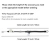 SizendHK 586961501 Chute Control Cable 72" for Husqvarna ST 224,