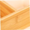 GRIRIW Desktop Tea Bag Storage Box Compartments for Coffee and