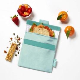 Roll'eat - Snack'n'Go Nature - Organic and Reusable Snack Bag Without BPA (Mint)