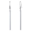 FOCALOOK Women's Stainless Steel Hypoallergenic Hook Earrings, Ring Earrings, Popular,