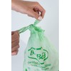 1.2 Gallon Compostable Drawstring Food Scrap Bags by BioBag, 80