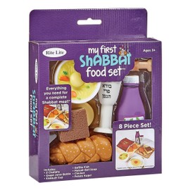 Rite Lite My First Shabbat Food Set - Jewish Kids Gift, Judaica Pretend Play, Great Jewish Educational Toy