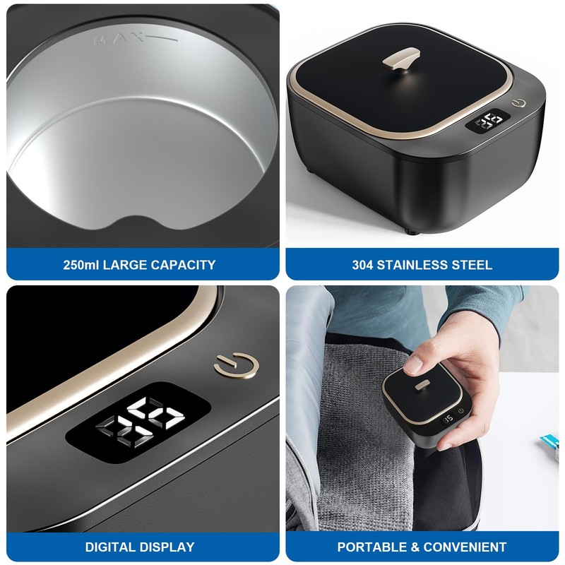 Ultrasonic Retainer Cleaner Machine,Ultrasonic Cleaner Machine for Rerainers,48khz Quickly Cleaning