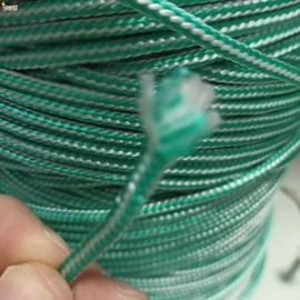 BricoLoco.com Washing Line 1 x 100 m Hanging Clothes Line Indoor Outdoor Pulley Camping Camping Gardening Woven Polypropylene Ø 4mm (1 x 100m)