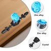 Xinally 5 Pieces Skeleton Skull Head Chest Door Drawer Handles